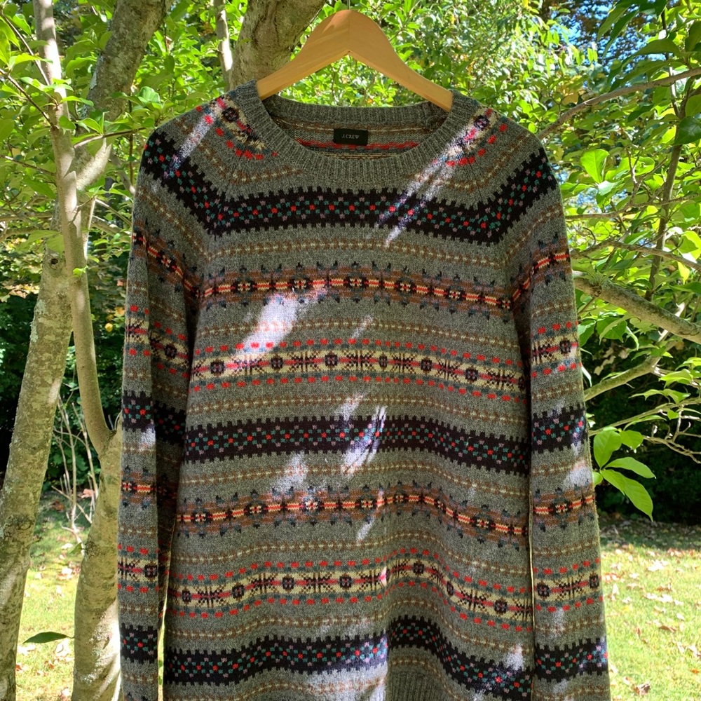 Pattern sweater